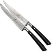Lion Sabatier Edonist steak knife set 2-pcs, black, 808280