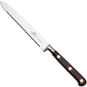 Lion Sabatier Idéal Saveur 832984 Universalmesser mit Wellenschliff, 12 cm