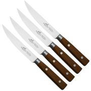 Lion Sabatier Gaucho 900485, Juego de cuchillos para carne de 4 piezas