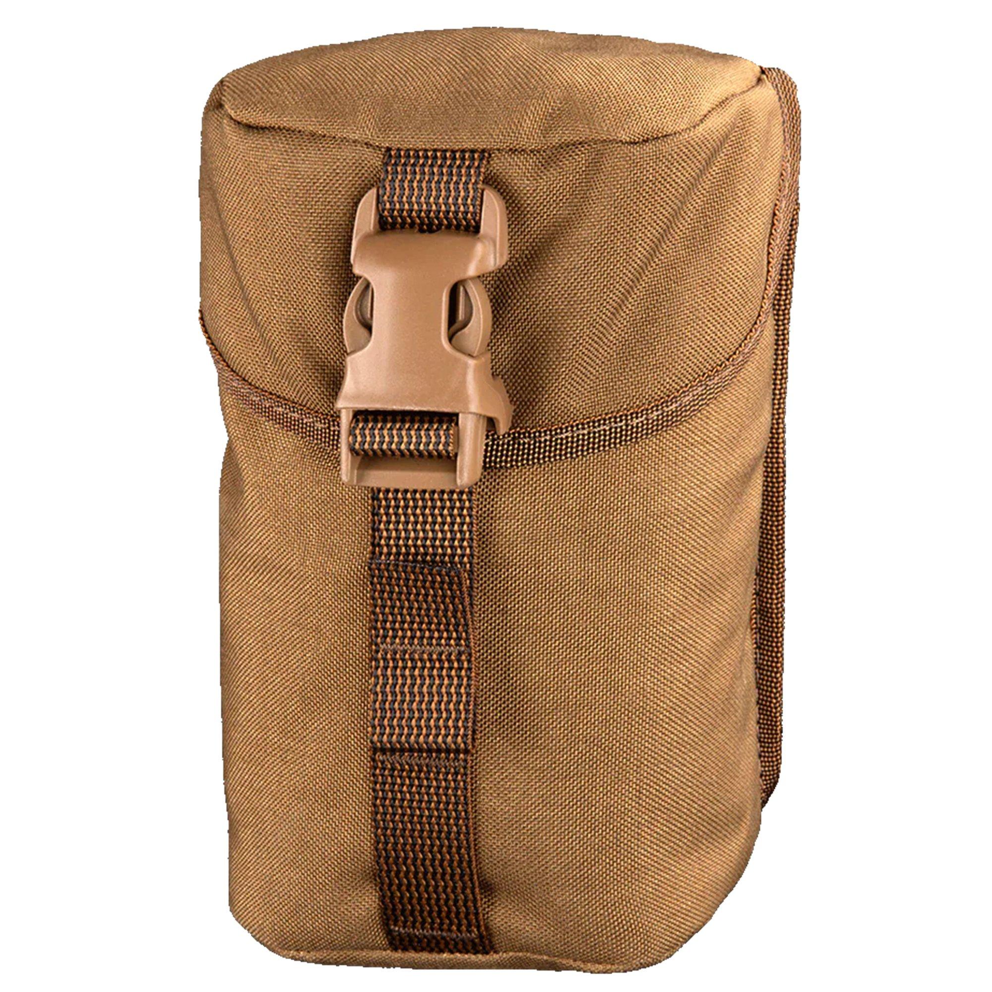 Savotta Lidded GP Pouch 3x4 110030070, pouch, brown