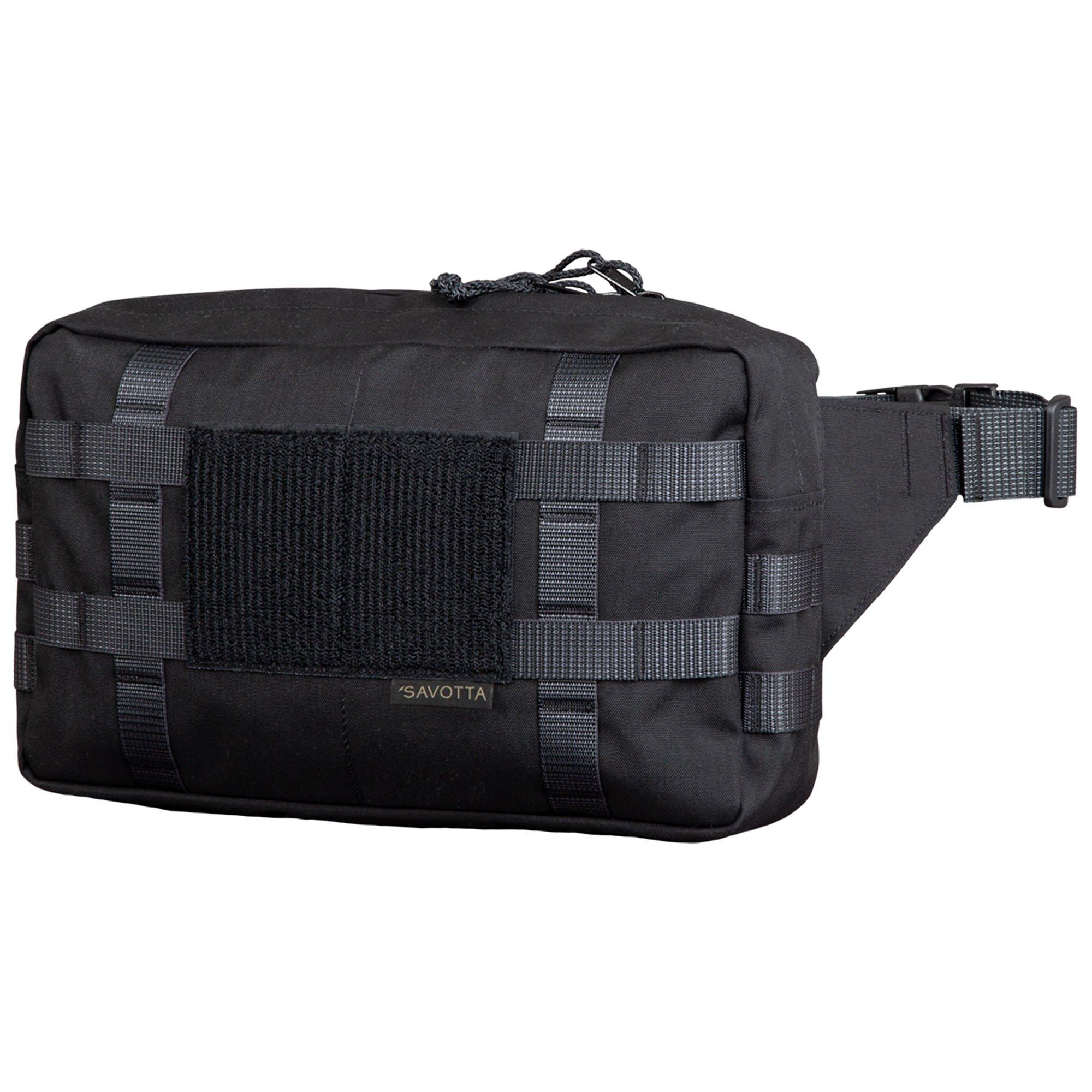 Savotta Askare Hip Pack 130600009, 7 liter, black, fanny pack