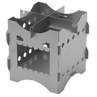 Image for Savotta Big Bad Stove 140166036 wood burner, stainless steel