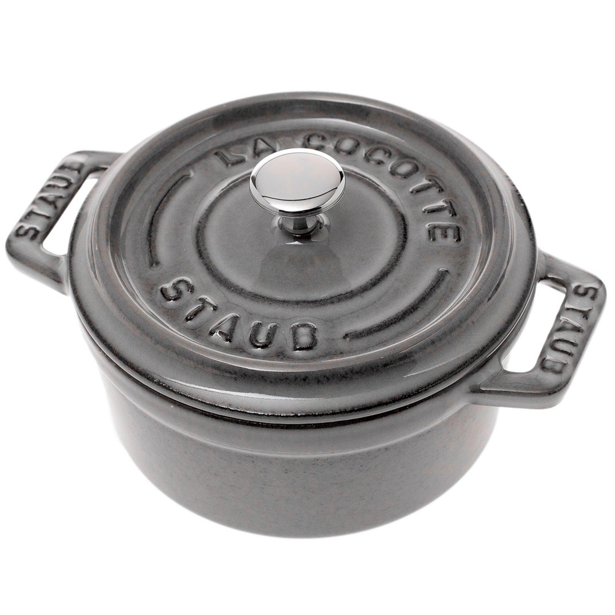 Staub mini casserole-cocotte 10 cm, 0,25 l grey | Advantageously