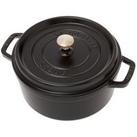Bild für Staub Bräter/Cocotte 24 cm, 3,8 l schwarz