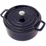 Staub caçarola - cocotte 24 cm, 3,8 l azul