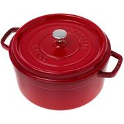 Staub casserole-cocotte 26 cm, 5,2 l red