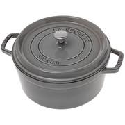 Staub casserole-cocotte 26 cm, 5,2 l grey