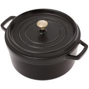 Staub casserole-cocotte 26 cm, 5,2 l black