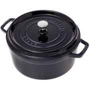 Staub cocotte - cocotte 26cm, 5,2L, azul