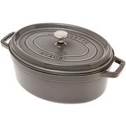 Staub cocotte - cocotte 29cm, 4,2L, gris