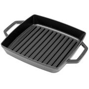 Staub Parrilla 23cm rectangular, negro