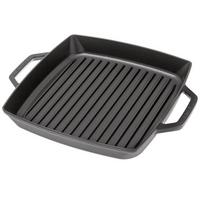 Image for Staub grill pan/skillet 28 cm square, black