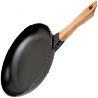Image for Staub frying pan with wooden handle 28 cm, black