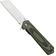 Image pour Schrade Lateral 1159291 G10 vert noir, couteau de poche