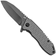 Schrade Tenacity 1159313, aluminio gris, navaja