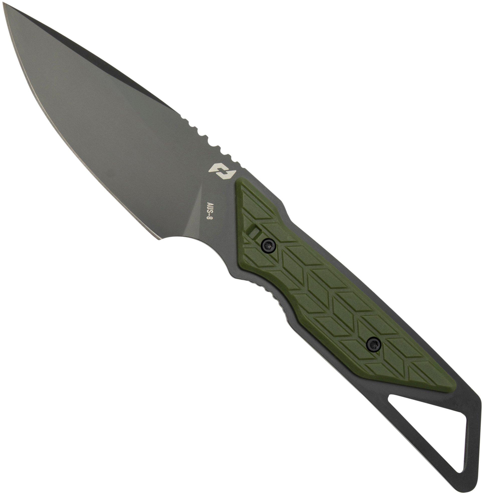 Nóż z głownią stałą Schrade Outback Fixed Blade 1182497, czarny