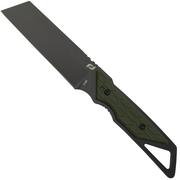 Schrade Outback Cleaver Fixed Blade 1182498, noir, couteau fixe