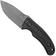Image for Schrade Wolverine Mini 1182519, black fixed knife