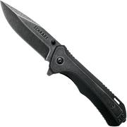 Schrade Liner Lock Knife Serrated SCH501S 9Cr18MoV, pocket knife
