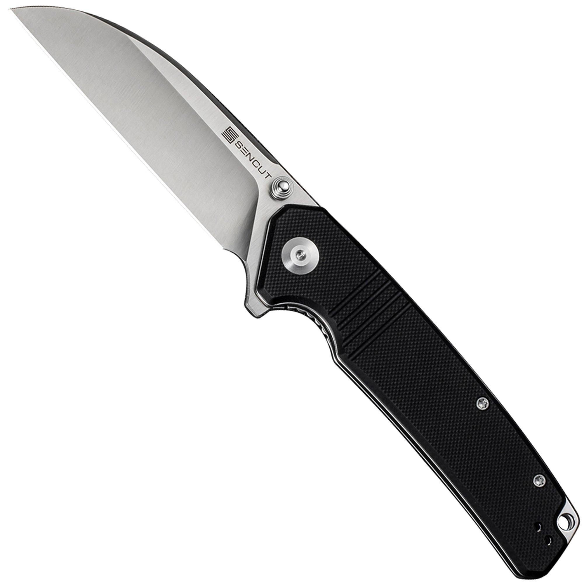 Nóż składany Sencut Awassi S24065-1 Satin Black G10
