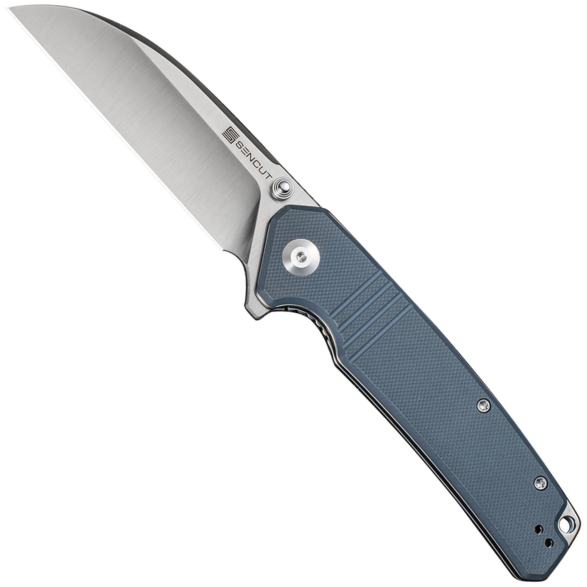 SENCUT Awassi S24065-2 Satin Neutral Blue G10, Taschenmesser