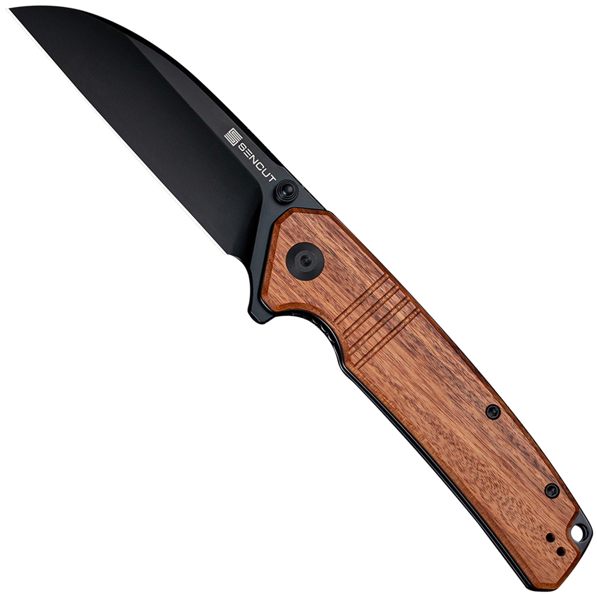 SENCUT Awassi S24065-3 Black Coated, Guibourtia, Taschenmesser