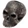 Afbeelding voor Schmuckatelli Classic Skull Bead Black Oxidized