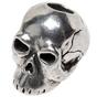 Afbeelding voor Schmuckatelli Classic Skull Bead Pewter