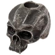 Schmuckatelli Cyber Skull abalorio Black Oxidized