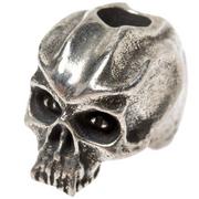 Schmuckatelli Cyber Skull Bead Pewter