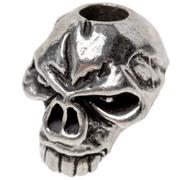 Schmuckatelli Emerson Skull Bead Pewter