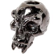 Schmuckatelli Fang Skull Bead Black Hematite
