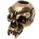 Afbeelding voor Schmuckatelli Fang Skull Bead Black Roman Brass Oxidized