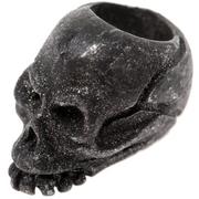 Schmuckatelli Joe Skull abalorio 3/16 Hole Black Oxidized"