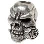 Afbeelding voor Schmuckatelli Rose Skull Bead Pewter