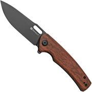 SENCUT Vesperon S20065-4 Guibourtia Wood, coltello da tasca
