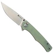 SENCUT Crowley S21012-1 Stonewashed, Natural G10, couteau de poche