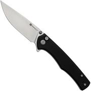 SENCUT Crowley S21012-4 Satin, Black G10, couteau de poche