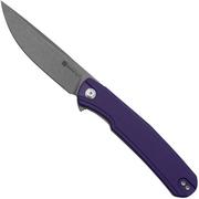 SENCUT Scitus S21042-2 Purple G10 Stonewashed D2, pocket knife