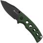 Afbeelding voor Sencut Excalis S23068-3 Black 9Cr18MoV, Green Canvas Micarta zakmes
