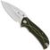 Image pour Sencut Hyrax S23097-2 Satin 9Cr18MoV, Green Ivory Line G10 couteau de poche