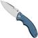 Image pour SENCUT Cybrix S23098A-4 Satin 9Cr18MoV, Blue Aluminium couteau de poche