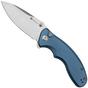 Obraz dla Nóż składany SENCUT Cybrix S23098A-4 Satin 9Cr18MoV, Blue Aluminium