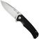 Afbeelding voor SENCUT Skarnax S24025-1 Satin 9Cr18MoV, Black G10, zakmes