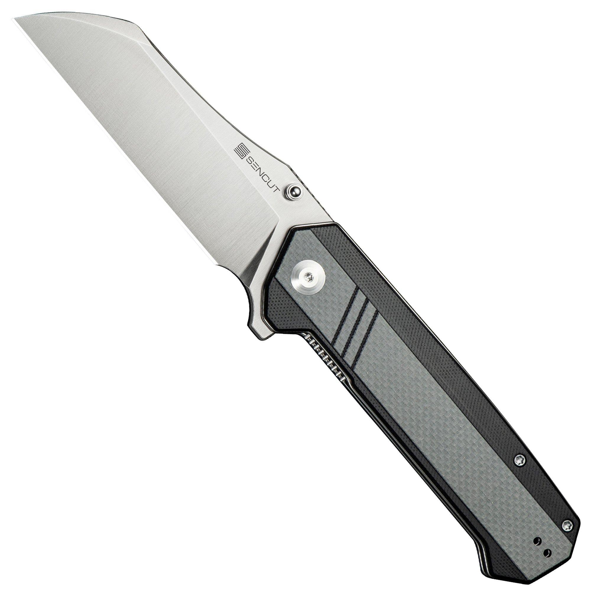 Sencut Draxor S24035-3 Satin 9Cr18MoV, Gray Black G10, Taschenmesser