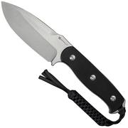 SENCUT Toxodon S24036-1 Stonewashed Black G10, couteau fixe