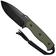 Afbeelding voor SENCUT Toxodon S24036-2 Black, Green G10, vaststaand mes