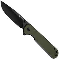 Afbeelding voor SENCUT Aetheris S24095-2, Black 9Cr18MoV, OD Green G10 zakmes