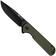 Image pour SENCUT Aetheris S24095-2, Black 9Cr18MoV, OD Green G10 couteau de poche