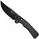 Image for SENCUT Slybolt S25001A-1 Black 9Cr18MoV, Dark Green Micarta, pocket knife